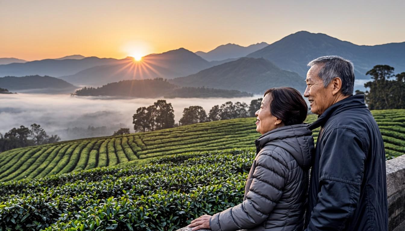 Sunrise at Darjeeling