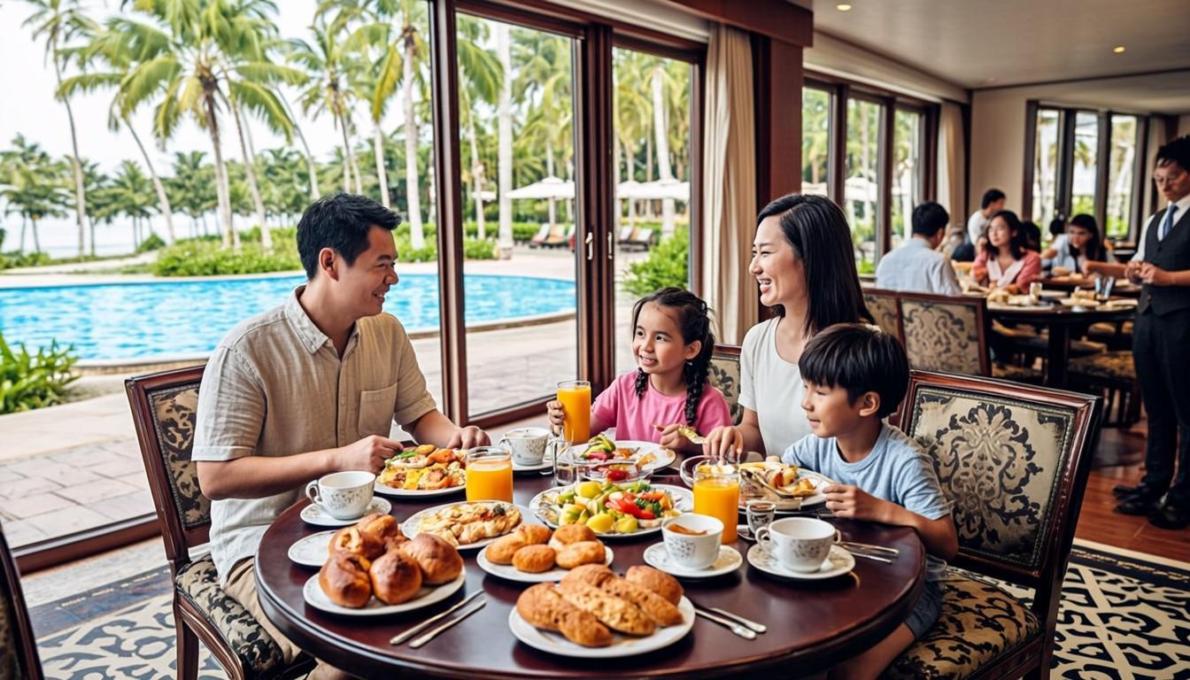 Hotel Breakfast Spread